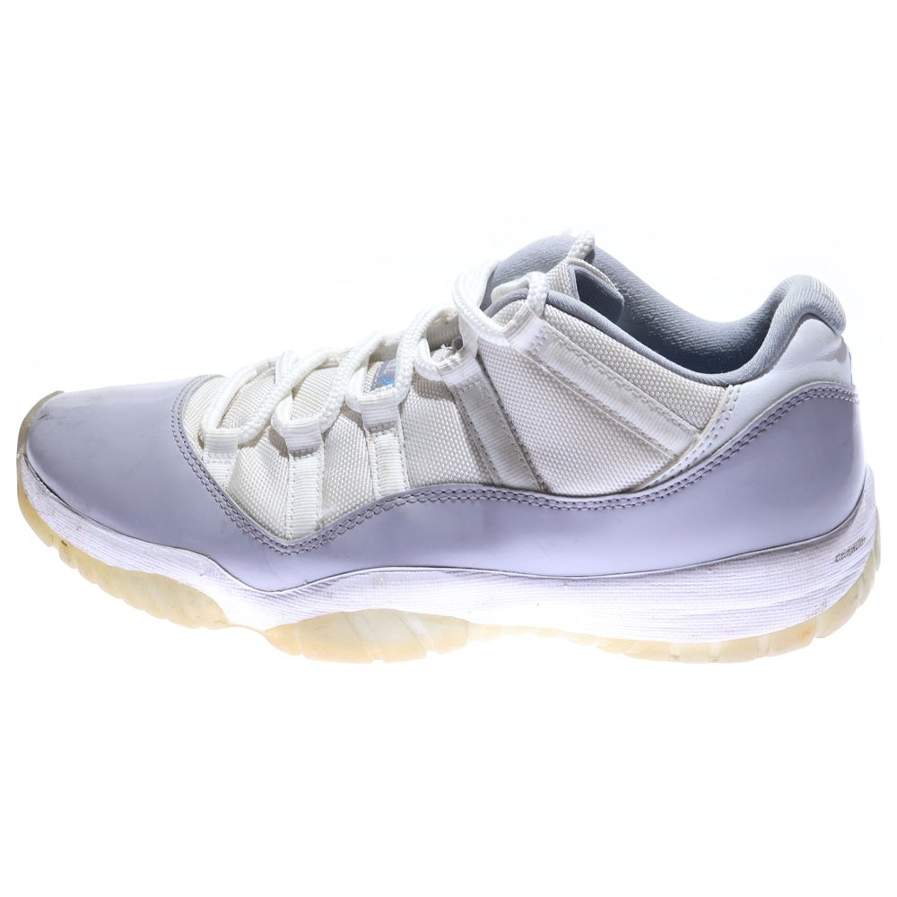 NIKE(ナイキ) AIR JORDAN 11 RETRO LOW CEMENT GREY AV2187-140 エアジョーダン11 セメント レトロ ローカットスニーカー US10/28.0cm ホワイト/グレー
