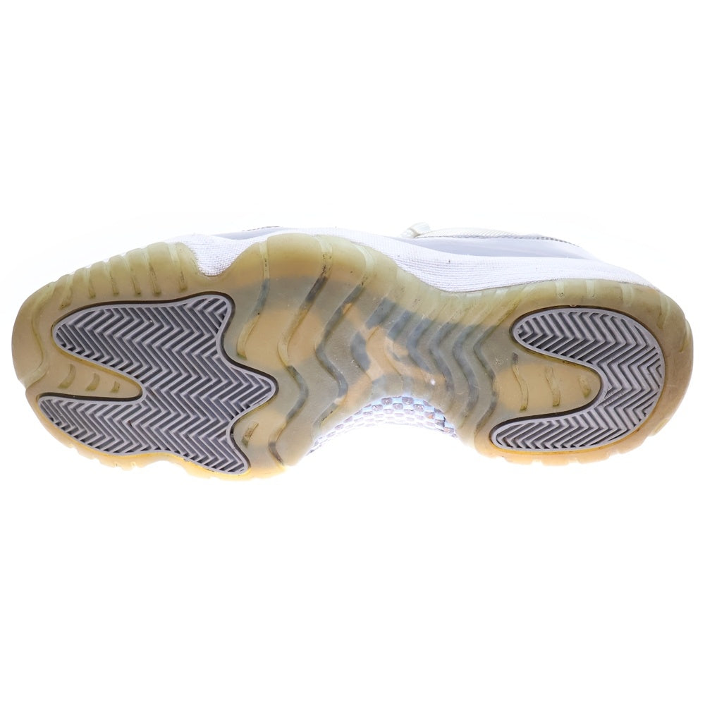 NIKE(ナイキ) AIR JORDAN 11 RETRO LOW CEMENT GREY AV2187-140 エアジョーダン11 セメント レトロ ローカットスニーカー US10/28.0cm ホワイト/グレー