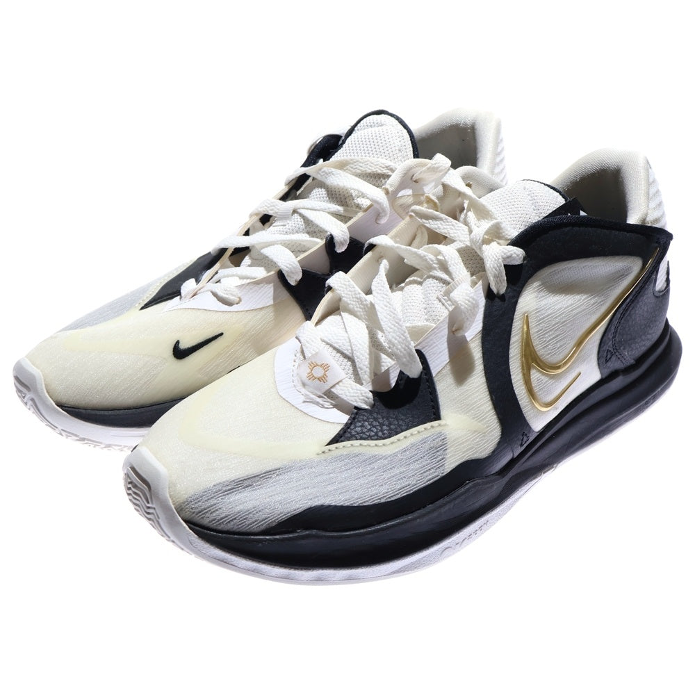 NIKE(ナイキ) KYRIE 5 DJ6014-101 カイリー5 ローカットスニーカー US9/27.0cm ホワイト/ブラック