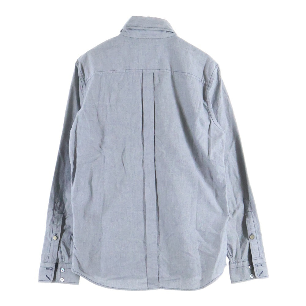 DIESEL(ディーゼル) 無地 長袖シャツ コットン グレー
