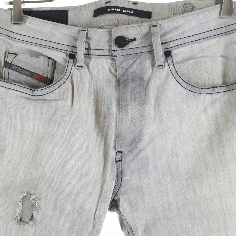 DIESEL(ディーゼル) TEPPHAR SLIM CARROT 0676M ストレッチデニム グレー