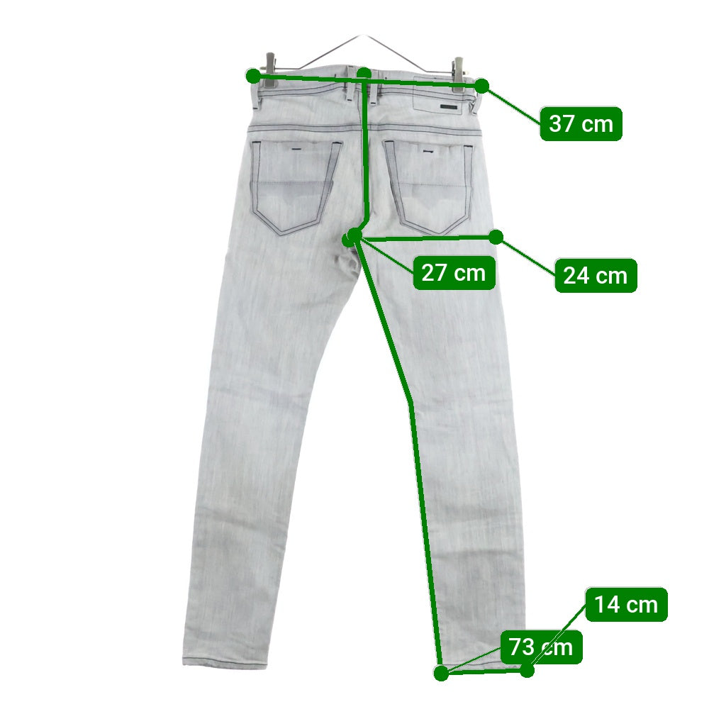 DIESEL(ディーゼル) TEPPHAR SLIM CARROT 0676M ストレッチデニム グレー