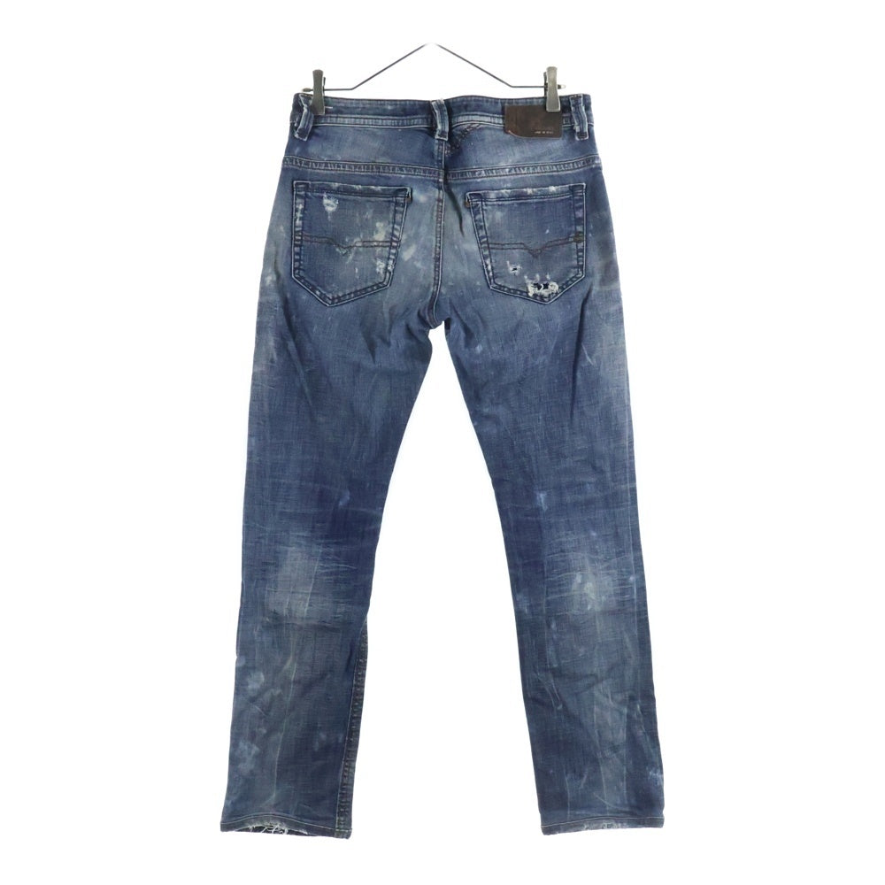 DIESEL(ディーゼル) CRUPEE WASH加工 ストレッチデニムパンツ 0830K インディゴ