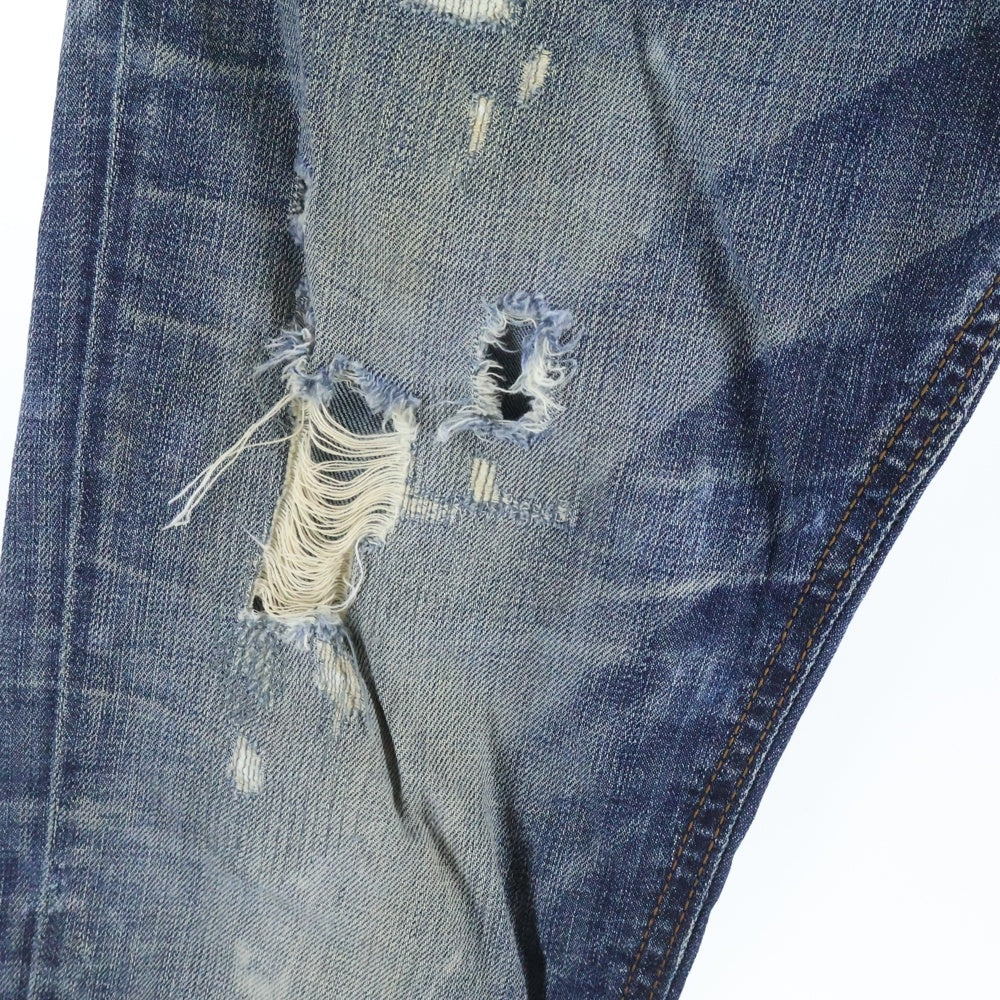 DIESEL(ディーゼル) CRUPEE WASH加工 ストレッチデニムパンツ 0830K インディゴ