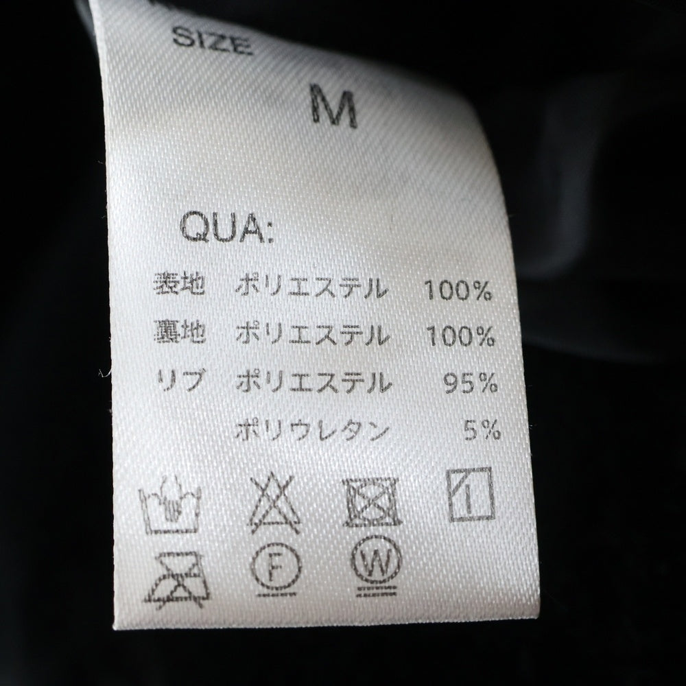 GALLIS ADDICTION(ガリスアディクション) ボアパーカー アーチロゴ 180202JE ブラック