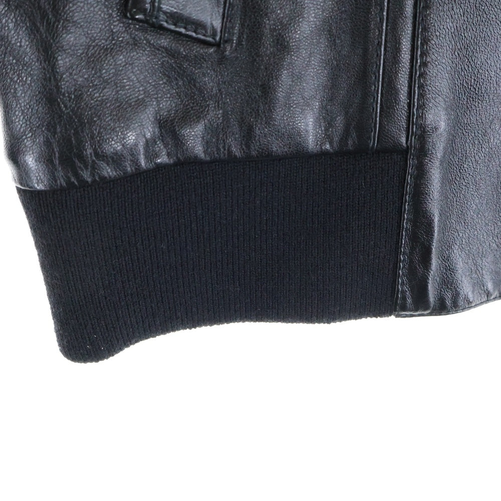 CELINE(セリーヌ) 23SS ソフトラムスキンレザージャケット ブラック 2E499280D