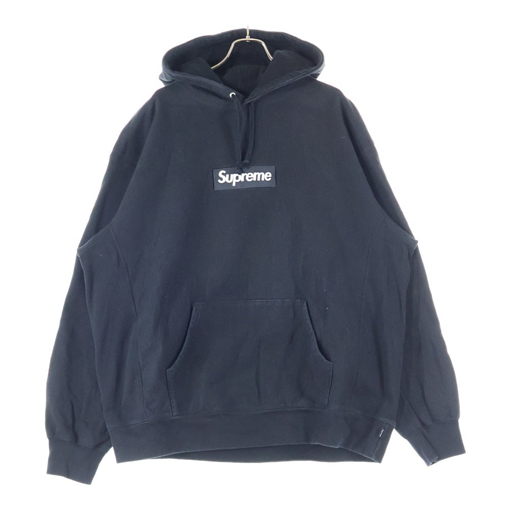 SUPREME(シュプリーム) 21AW Box Logo Hooded Sweatshirt ボックスロゴ プルオーバースウェットパーカー フーディー ブラック