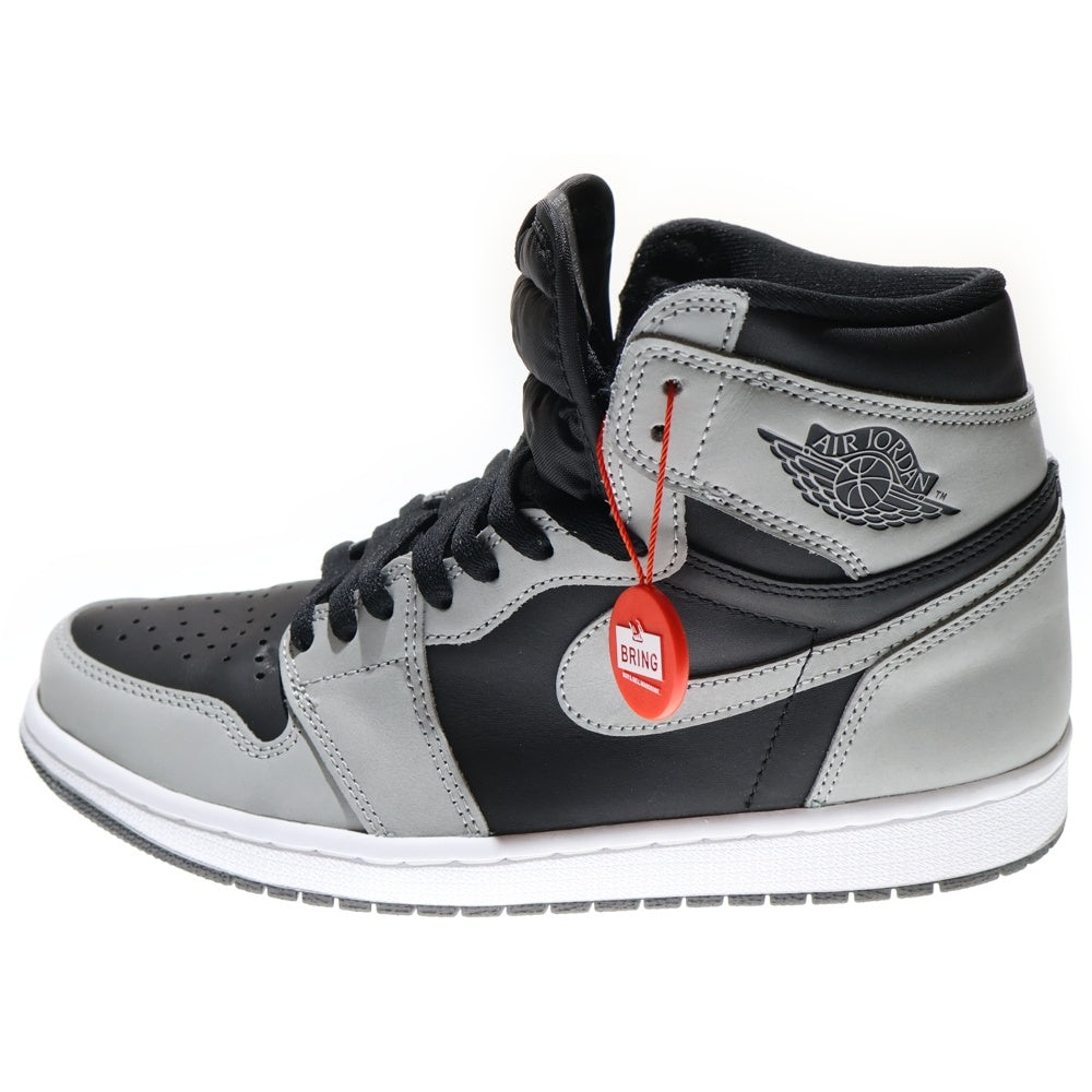 NIKE(ナイキ) AIR JORDAN 1 RETRO HIGH OG SHADOW 2.0 555088-035 エアジョーダン1 シャドウ 2.0 ハイカットスニーカー グレー/ブラック US9.5/27.5cm