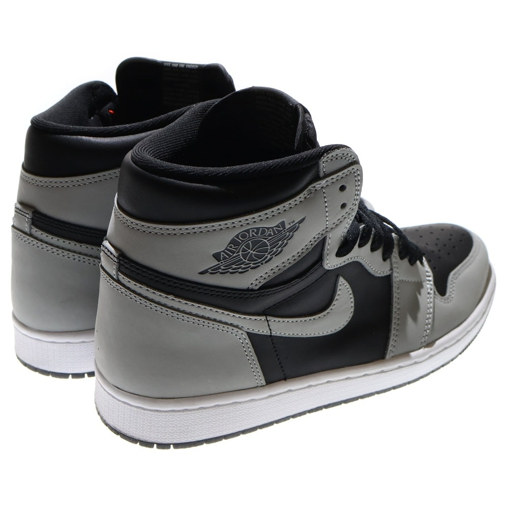 NIKE(ナイキ) AIR JORDAN 1 RETRO HIGH OG SHADOW 2.0 555088-035 エアジョーダン1 シャドウ 2.0 ハイカットスニーカー グレー/ブラック US9.5/27.5cm