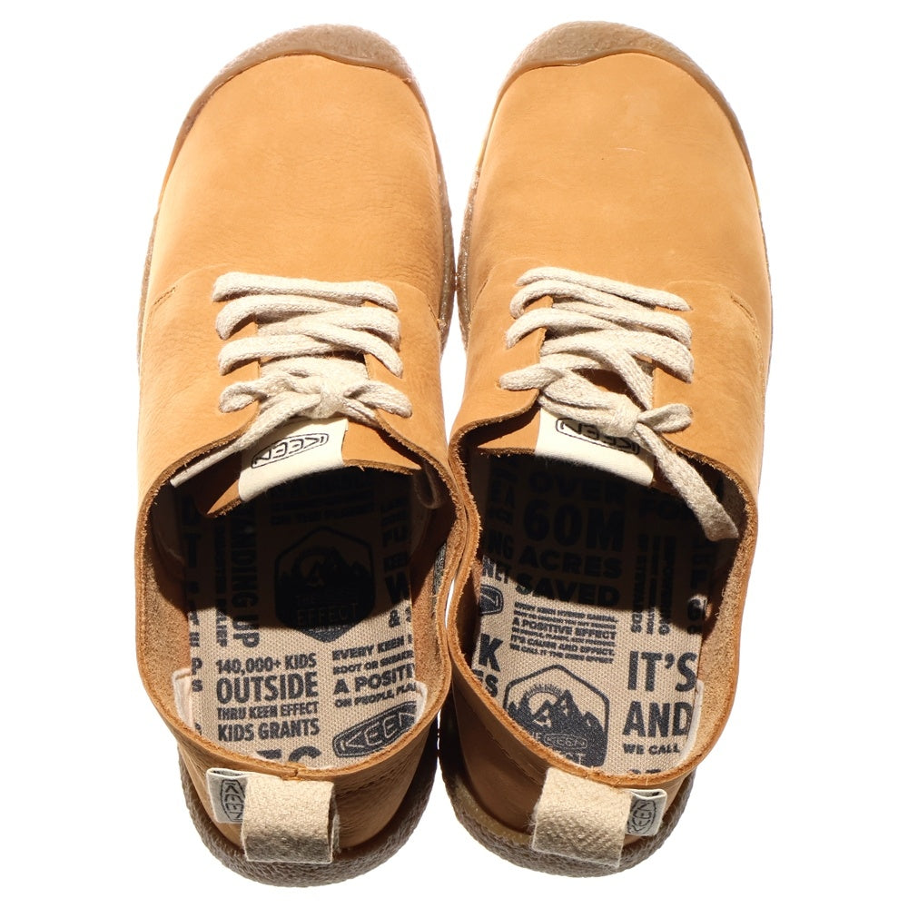 KEEN(キーン) MOSEY DERBY 1026460 レザー ローカットスニーカー ブラウン US9/27.0cm