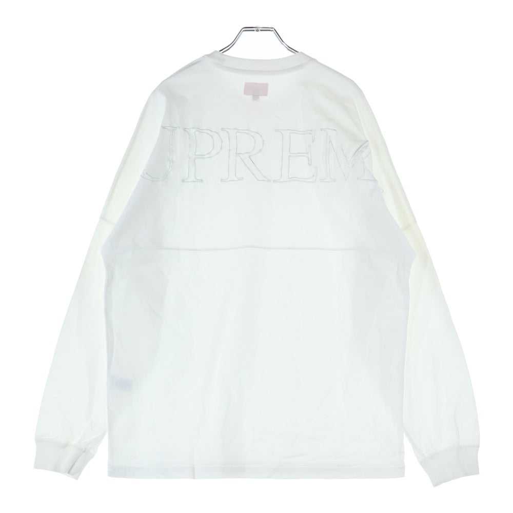 SUPREME(シュプリーム) 20SS Overdyed L/S Top バックロゴ刺繍 ロング