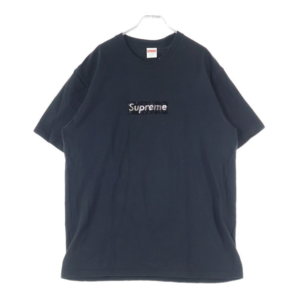 SUPREME(シュプリーム) 19SS×Swarovski 25th Anniversary Box Logo Tee 