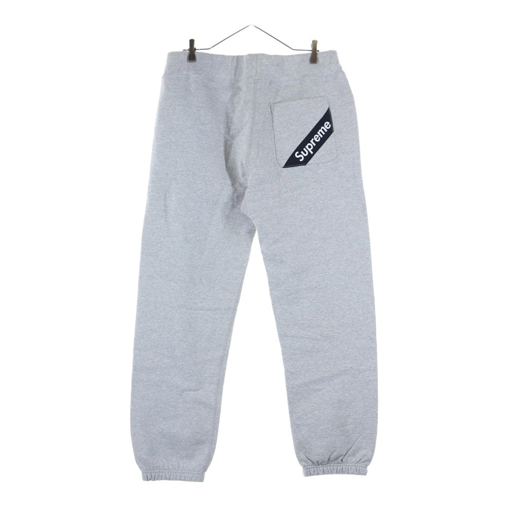 SUPREME(シュプリーム) 18SS Corner Label Sweatpants コーナーラベル スウェットパンツ グレー