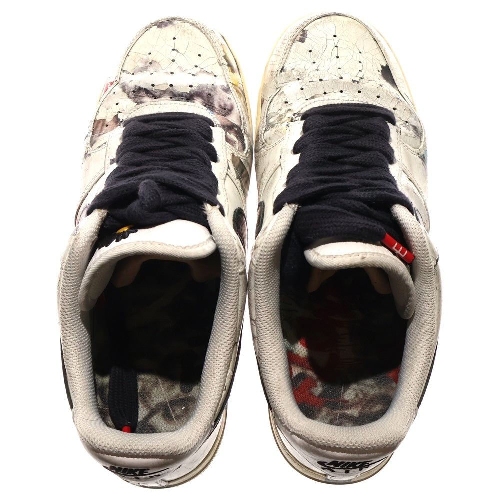 NIKE(ナイキ) ×PEACEMINUSONE AIR FORCE 1 LOW PARA-NOISE DD3223-100 ピースマイナスワン エア フォース 1 パラノイズ ローカットスニーカー US9.5/27.5cm ホワイト