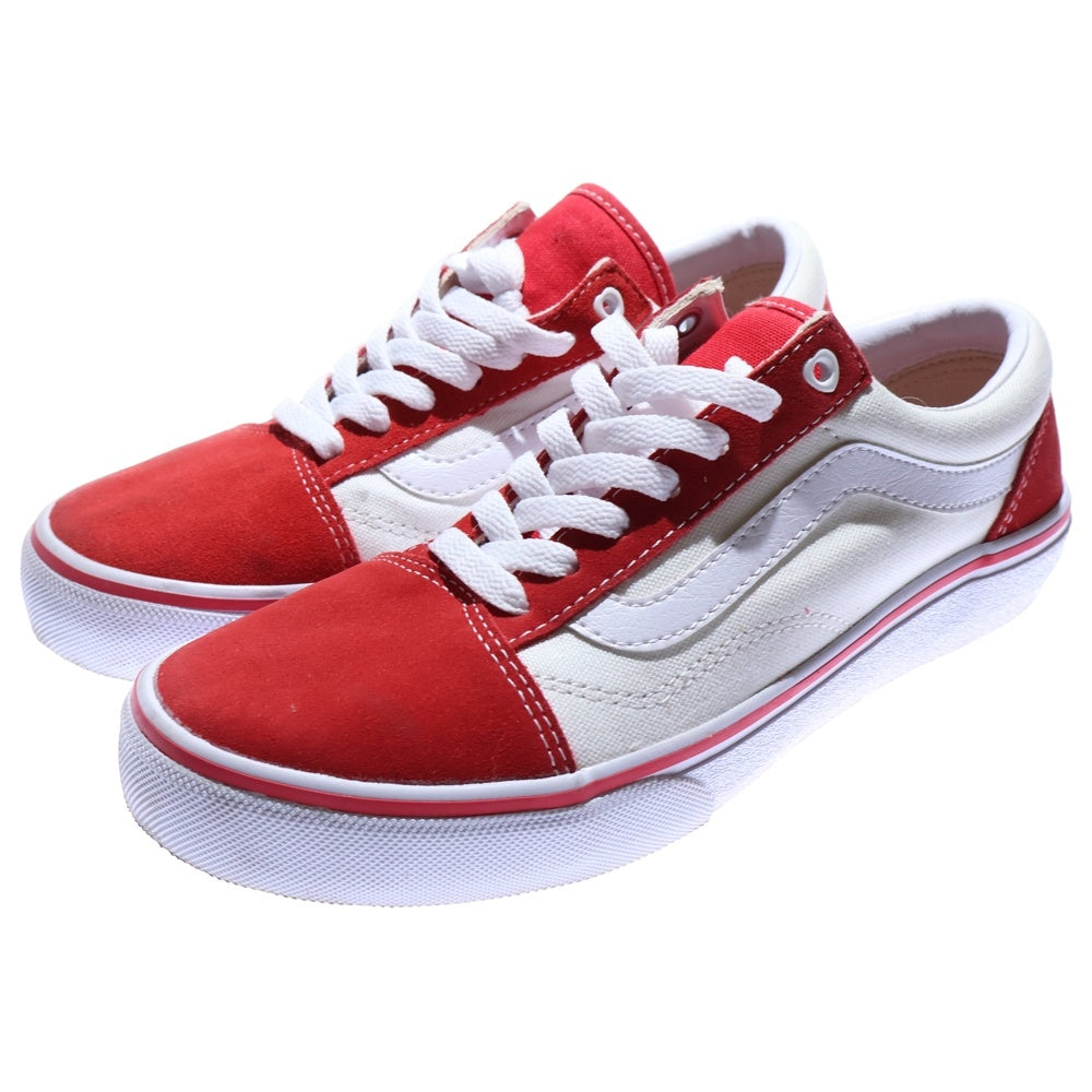 VANS(ヴァンズ) OLD SKOOL V36CF-LV オールドスクール ローカットスニーカー レッド US7/25.0cm