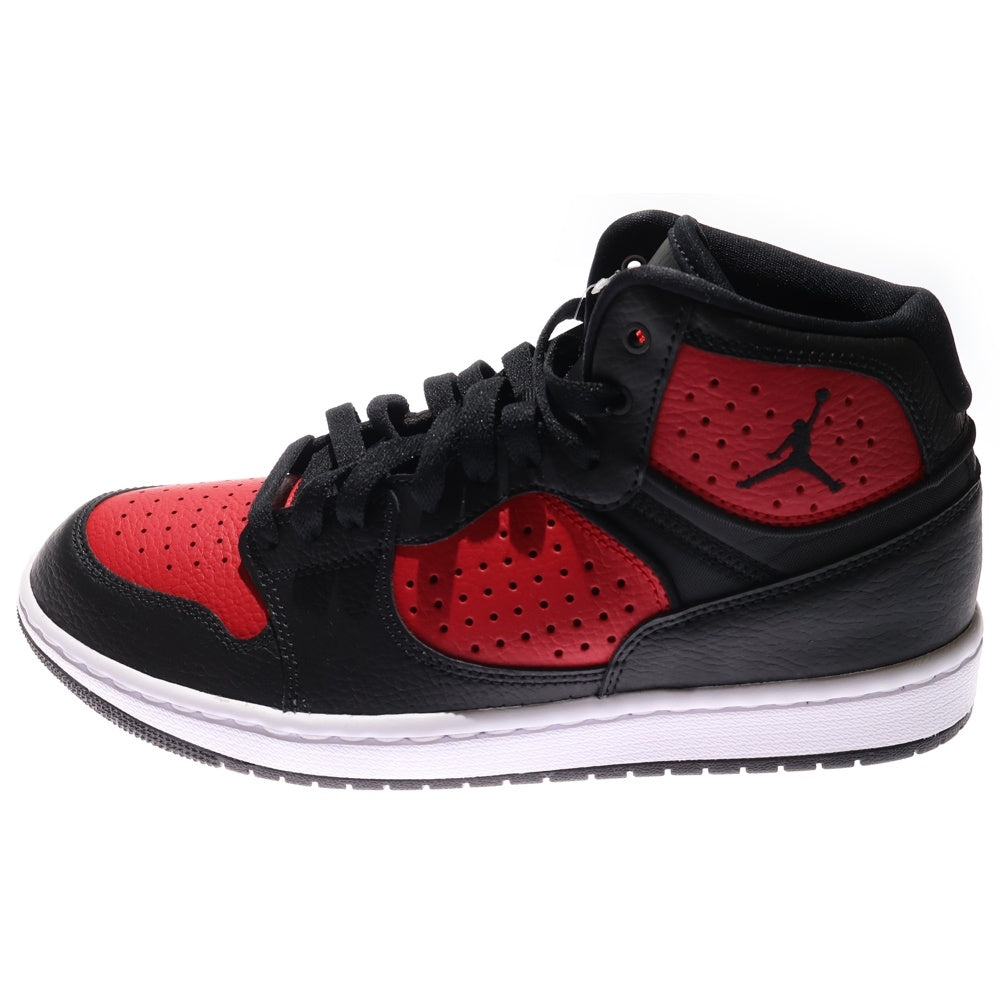 NIKE(ナイキ) JORDAN ACCESS AR3762-006 ジョーダン アクセス ミッドカットスニーカー US8/26.0cm レッド/ブラック