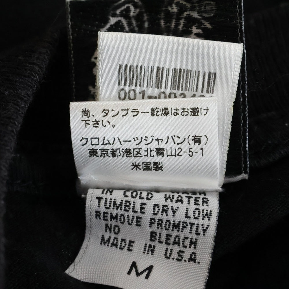 CHROME HEARTS(クロムハーツ) OLD FOTI HARRIS TEETER オールド フォティ ハリスティーター Tバー プリント半袖Tシャツ クルーネックカットソー ブラック