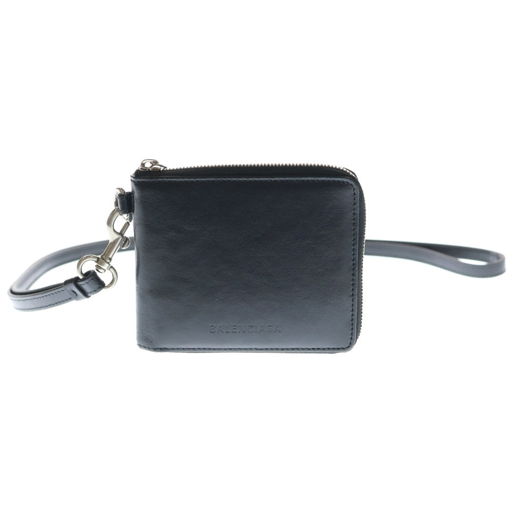 BALENCIAGA(バレンシアガ) エッセンシャル ミニウォレット ストラップ