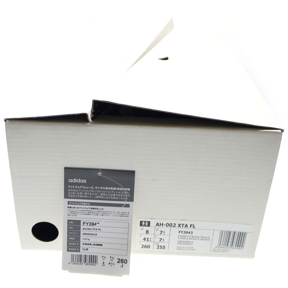 adidas(アディダス) ×HYKE AH-002 XTA FL ×ハイク ローカットスニーカー FY3943 ブラック US8/26.0cm