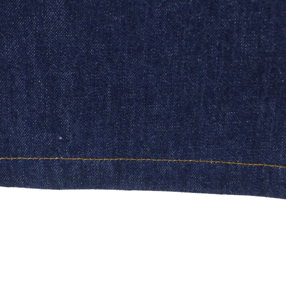 KENZO(ケンゾー) サイドチェック ワイドデニム FD65DP4096B1 インディゴ