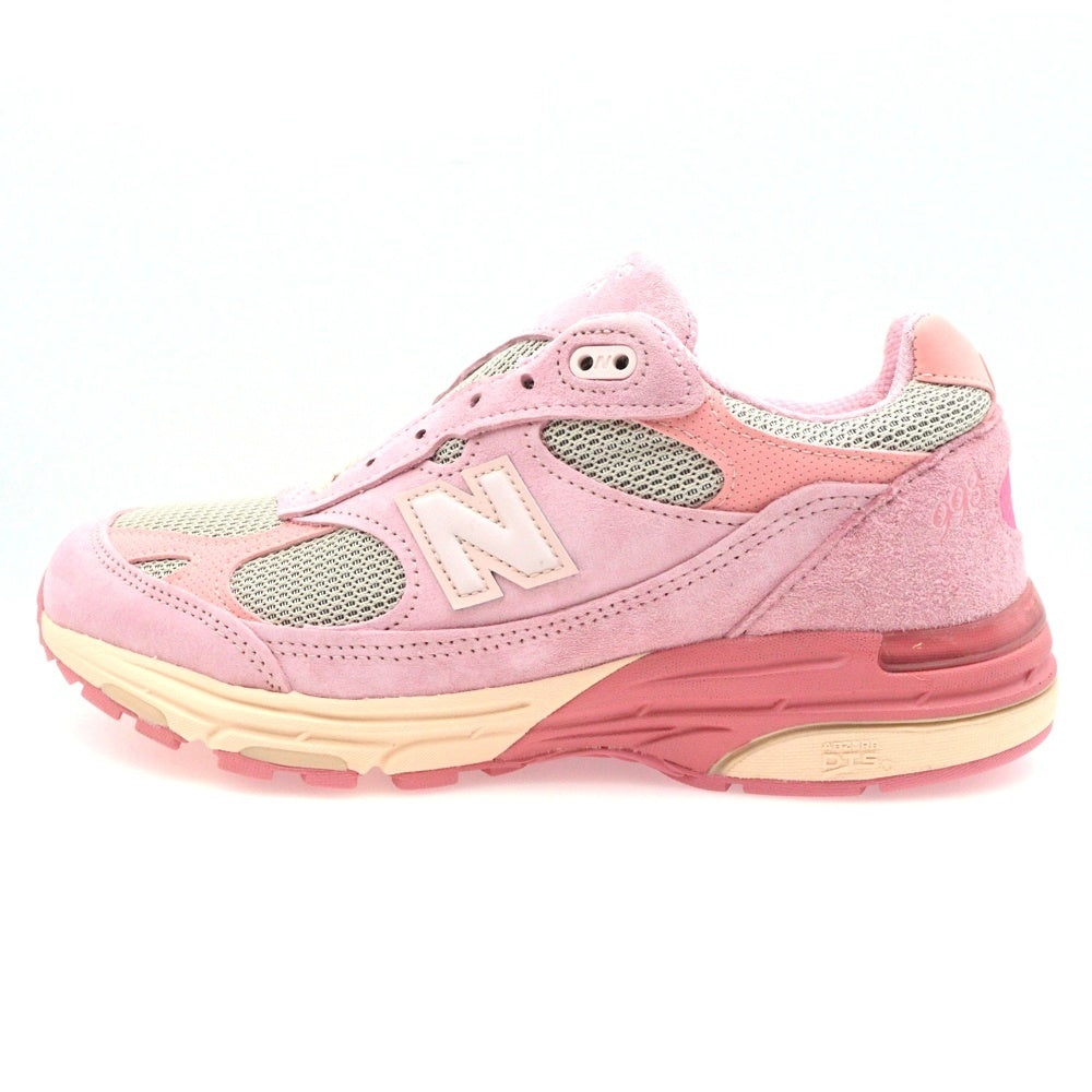 New Balance(ニューバランス) MR993JH1 Made in USA スエード メッシュローカットスニーカー ピンク US8/26.0cm
