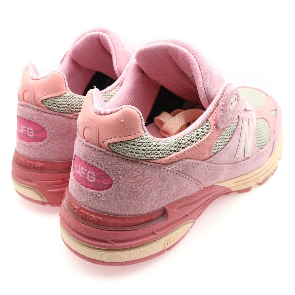 New Balance(ニューバランス) MR993JH1 Made in USA スエード メッシュローカットスニーカー ピンク US8/26.0cm