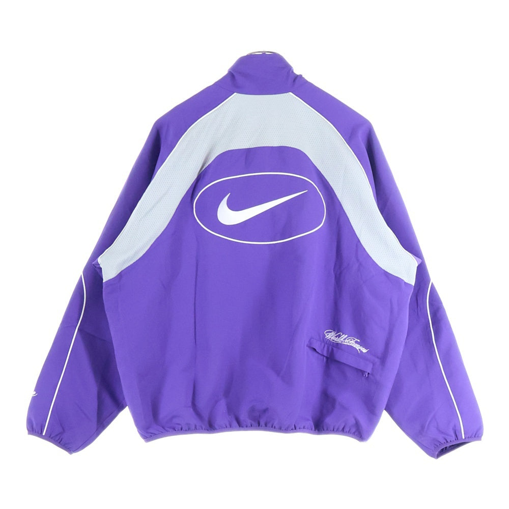 SUPREME(シュプリーム) ×NIKE Track Jacket HF9622-545 ジップアップ トラックジャケット パープル