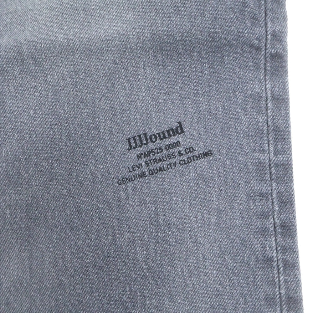 Levi's(リーバイス) ×Jjjjound 501 93 ボタンフライ デニムパンツ グレー