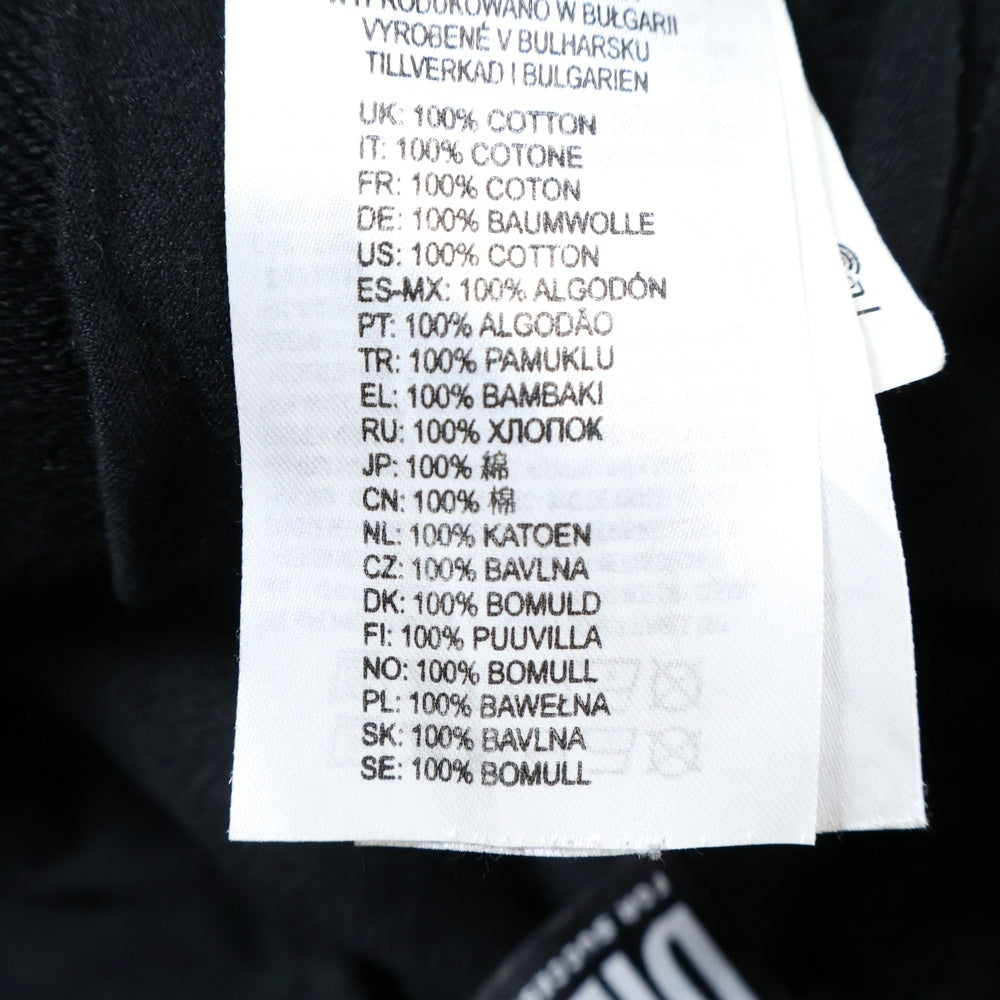 DIESEL(ディーゼル) ロゴプリント スウェット ハーフパンツ ブラック A02824