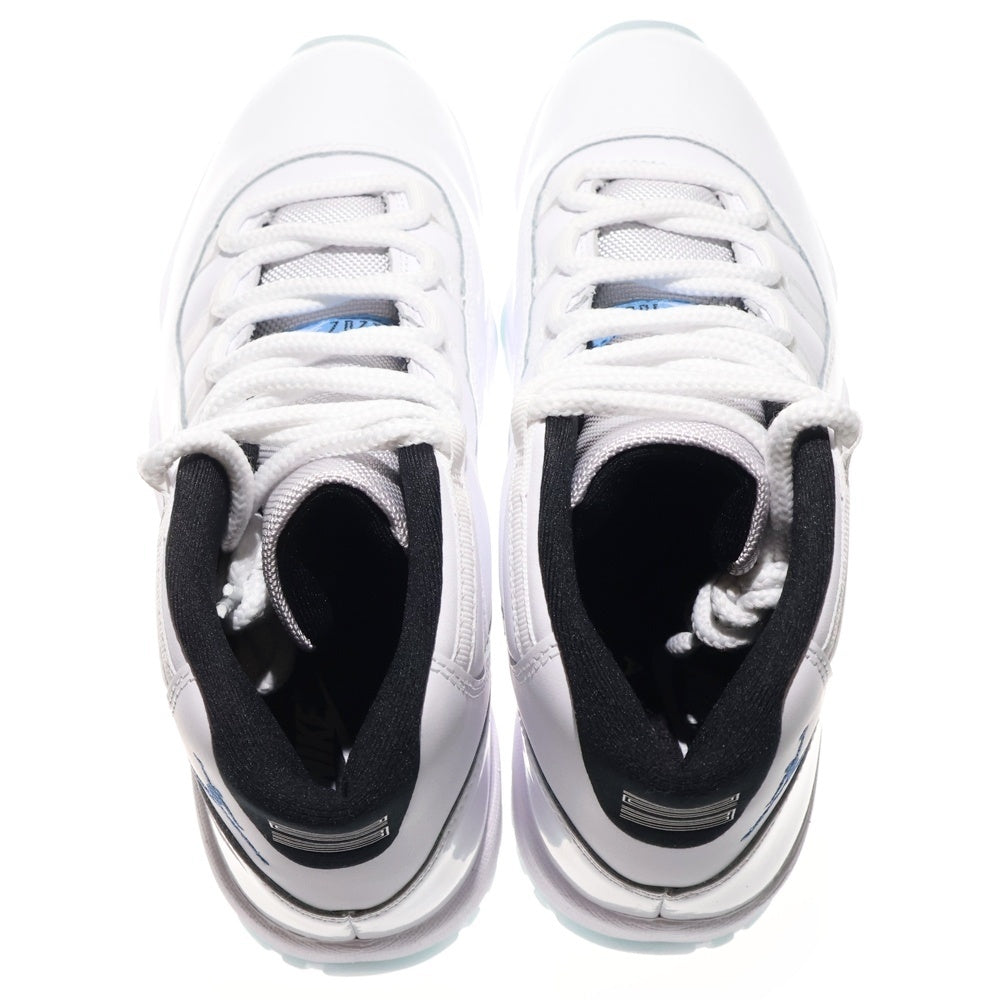 NIKE(ナイキ) AIR JORDAN 11 RETRO CT8012-104 エアジョーダン11 レトロ ハイカットスニーカー ホワイト/ブルー US8/26.0cm