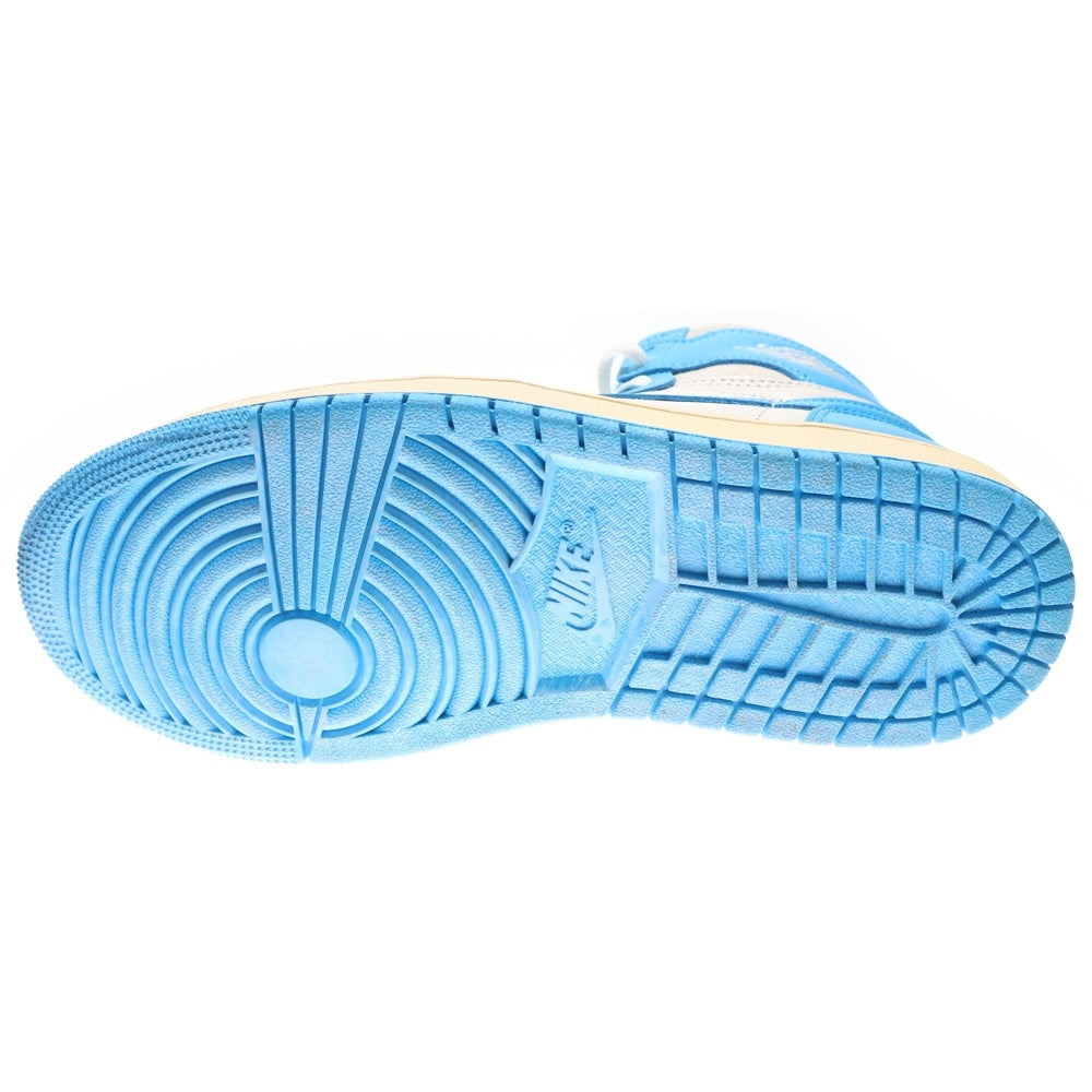 NIKE(ナイキ) AIR JORDAN 1 RETRO HIGH OG UNC REIMAGINED DZ5485-402 エアジョーダン1 レトロ UNC リイマジンド ハイカットスニーカー ブルー/ホワイト US8/26.0cm