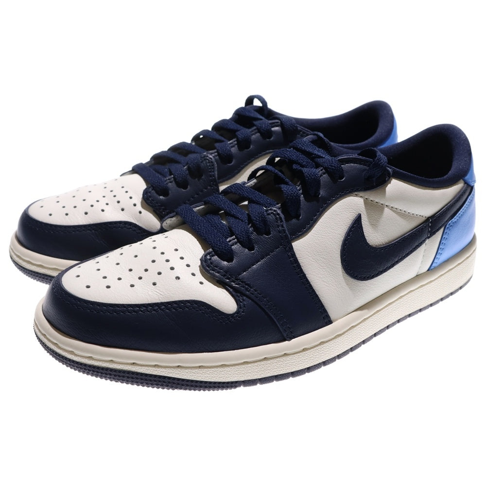 NIKE(ナイキ) AIR JORDAN 1 RETRO LOW OG Obsidian CZ0790-400 エアジョーダン 1 オブシディアン ローカットスニーカー ホワイト/ブルー US8/26.0cm