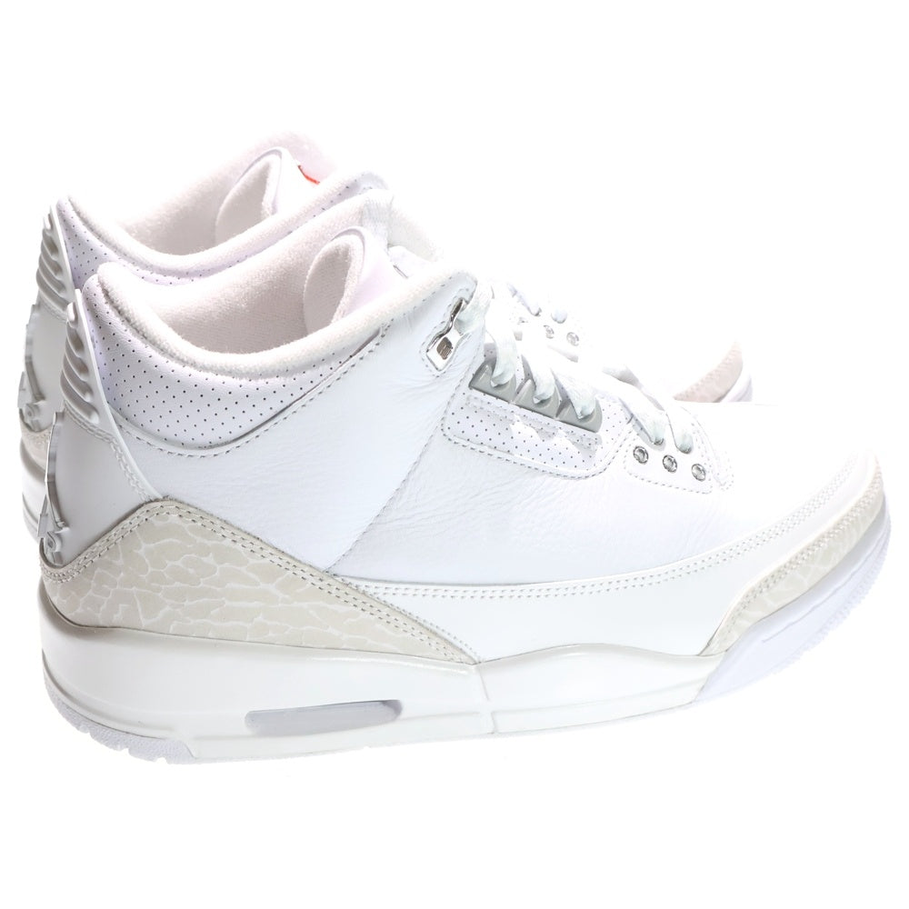 NIKE(ナイキ) AIR JORDAN 3 RETRO CT8532-111 エアジョーダン3 ハイカットスニーカー ホワイト US8/26.0cm