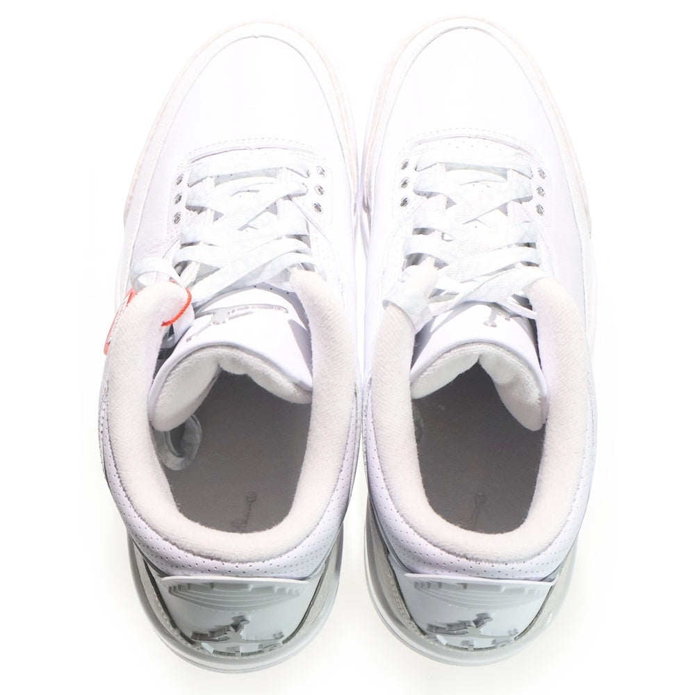 NIKE(ナイキ) AIR JORDAN 3 RETRO CT8532-111 エアジョーダン3 ハイカットスニーカー ホワイト US8/26.0cm