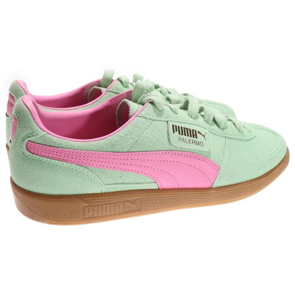 PUMA(プーマ) Palermo Fresh Mint 396463-02 パレルモ フレッシュミント ローカットスニーカー US9.5/27.5cm グリーン/ピンク