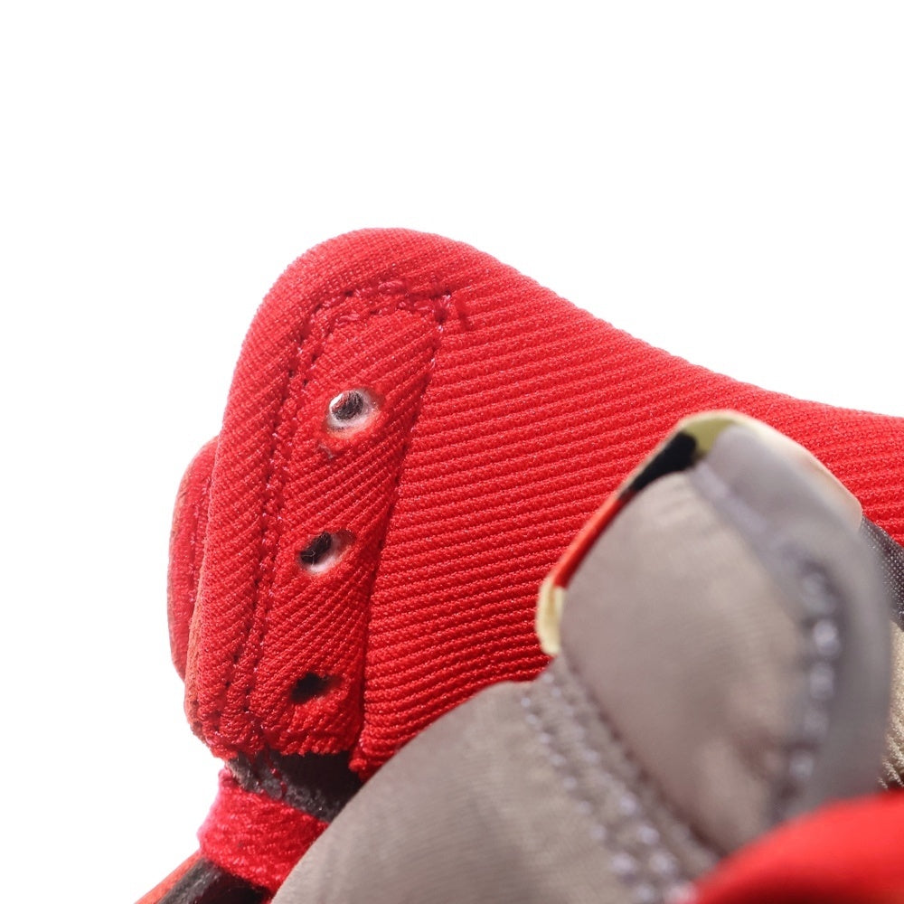 NIKE(ナイキ) DUNK HI 1985 SP RED ACID WASH DD9404-600 ダンク レッドアシッドウォッシュ ハイカットスニーカー グレー/レッド US6.5/24.5cm