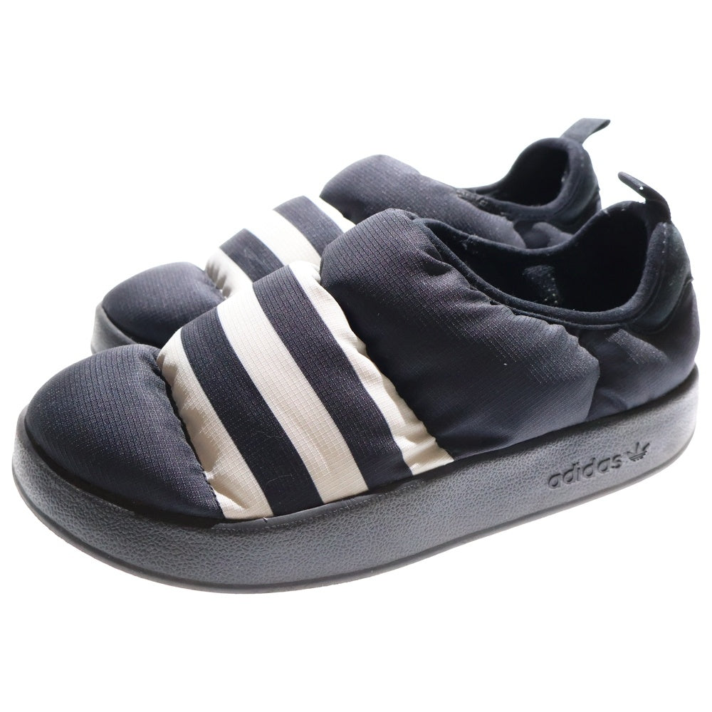 adidas(アディダス) Puffylette GY4559 パフィレッタ ローカットスリッポン US8/26.0cm ブラック