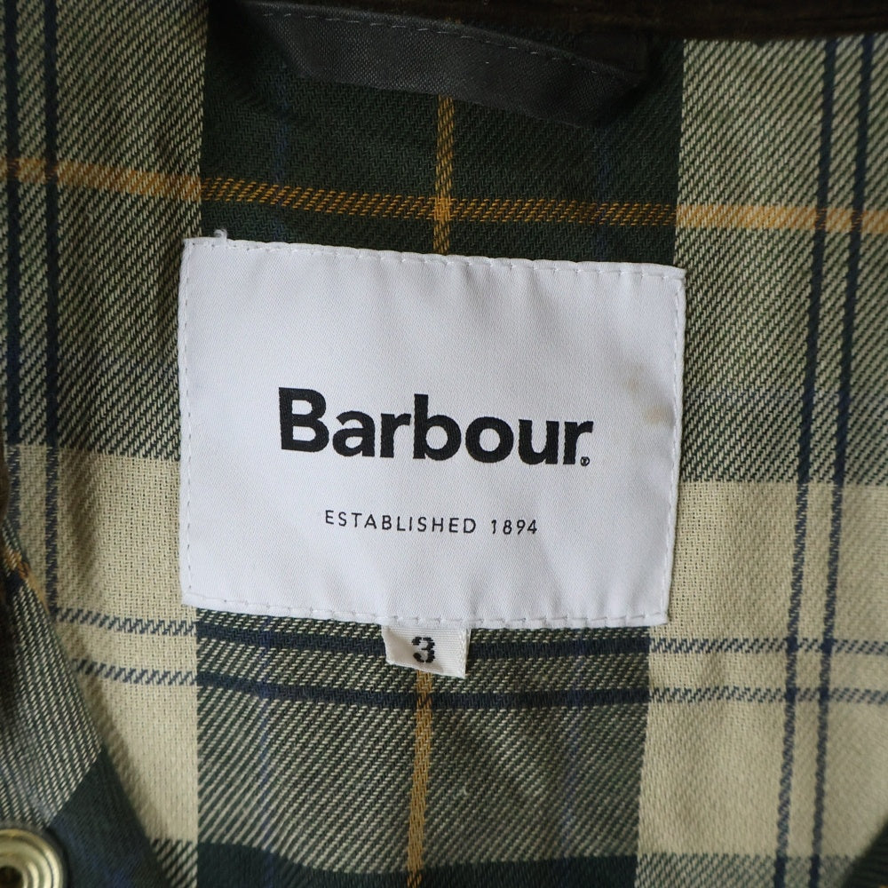 Barbour(バブアー) 22AW ×MARKAWARE×EDIFICE マーカウェア エディフィス フライトジャケット 222MCAS025 カーキ