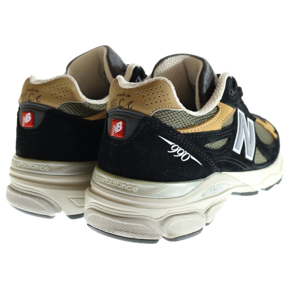 New Balance(ニューバランス) M990BB3 USA製 スエードローカットスニーカー ブラウン US9/27.0cm