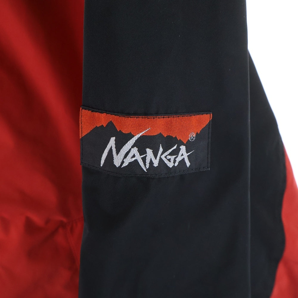 WACKO MARIA(ワコマリア) 22SS ×NANGA TRACK JACKET 22SS-WMO-NO04 ×ナンガ ポリエステルジップアップトラックジャケット レッド/ブラック
