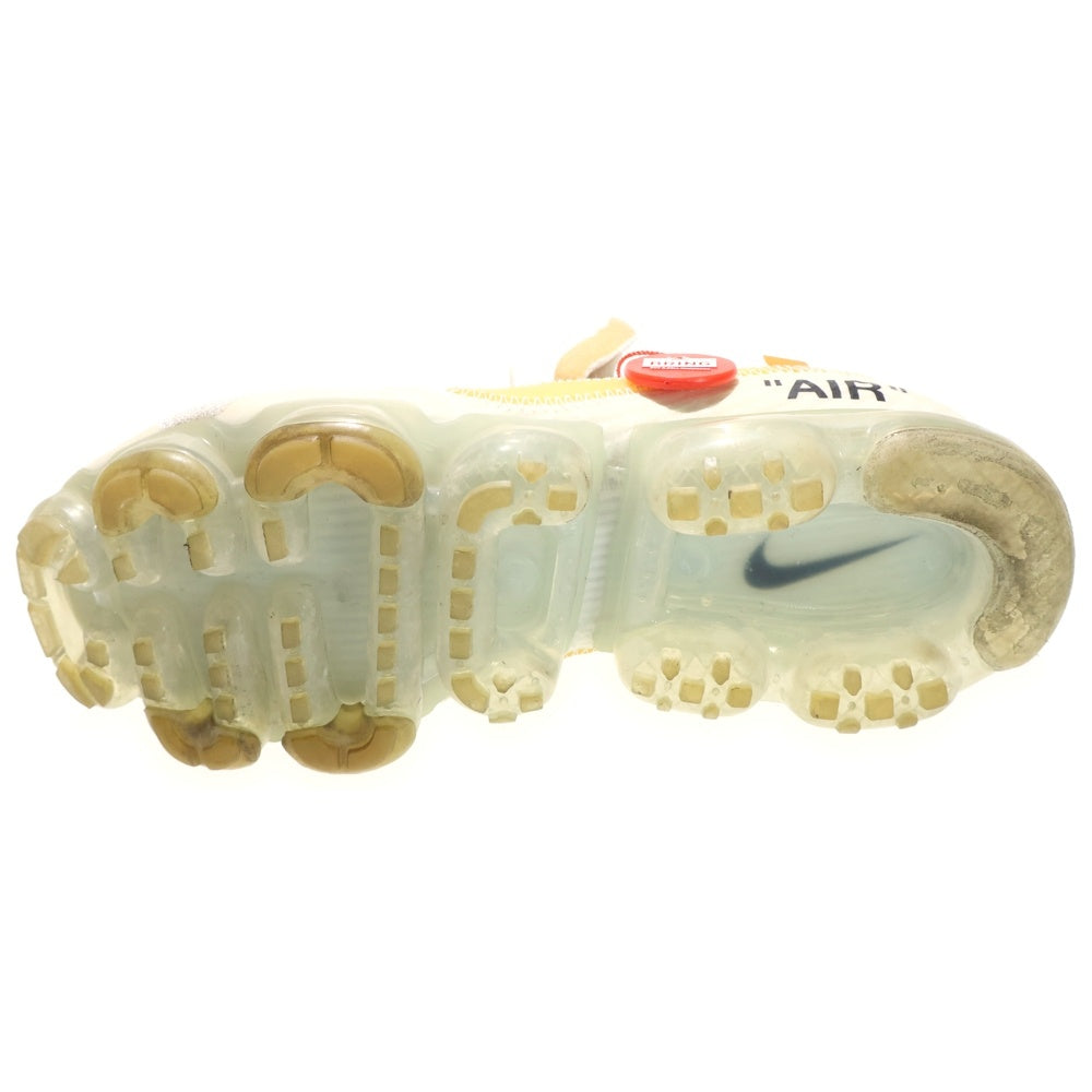 NIKE(ナイキ) ×OFF-WHITE THE 10 AIR VAPORMAX FK AA3831-100 オフホワイト ザテン エアヴェイパーマックス フライニット ローカットスニーカー ホワイト US8.5/26.5cm