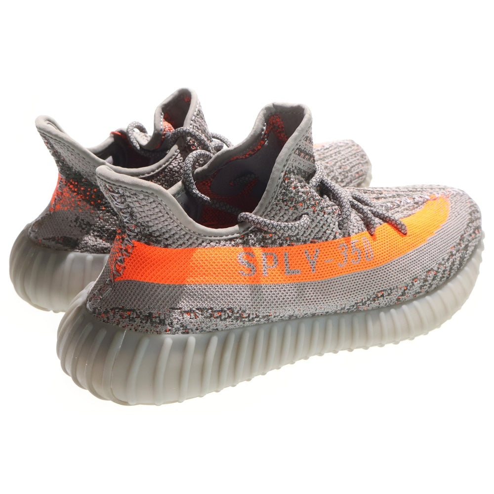 adidas(アディダス) YEEZY BOOST 350 V2 BELUGA REFLECTIVE GW1229 イージーブースト350V2 ベルーガ リフレクティブ ローカットスニーカー グレー/オレンジ US9/27.0cm