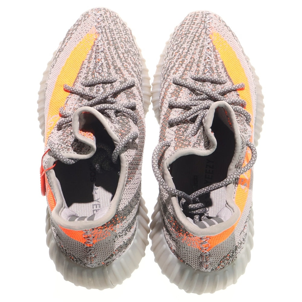 adidas(アディダス) YEEZY BOOST 350 V2 BELUGA REFLECTIVE GW1229 イージーブースト350V2 ベルーガ リフレクティブ ローカットスニーカー グレー/オレンジ US9/27.0cm