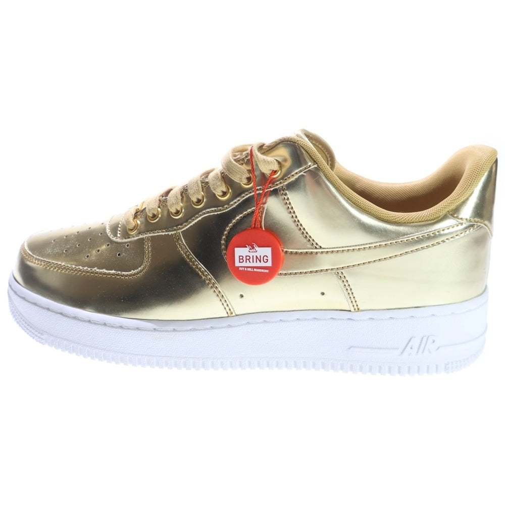 NIKE(ナイキ) WMNS AIR FORCE 1 SP CQ6566-700 エアフォース1 ローカットスニーカー ゴールド US11.5/28.5cm
