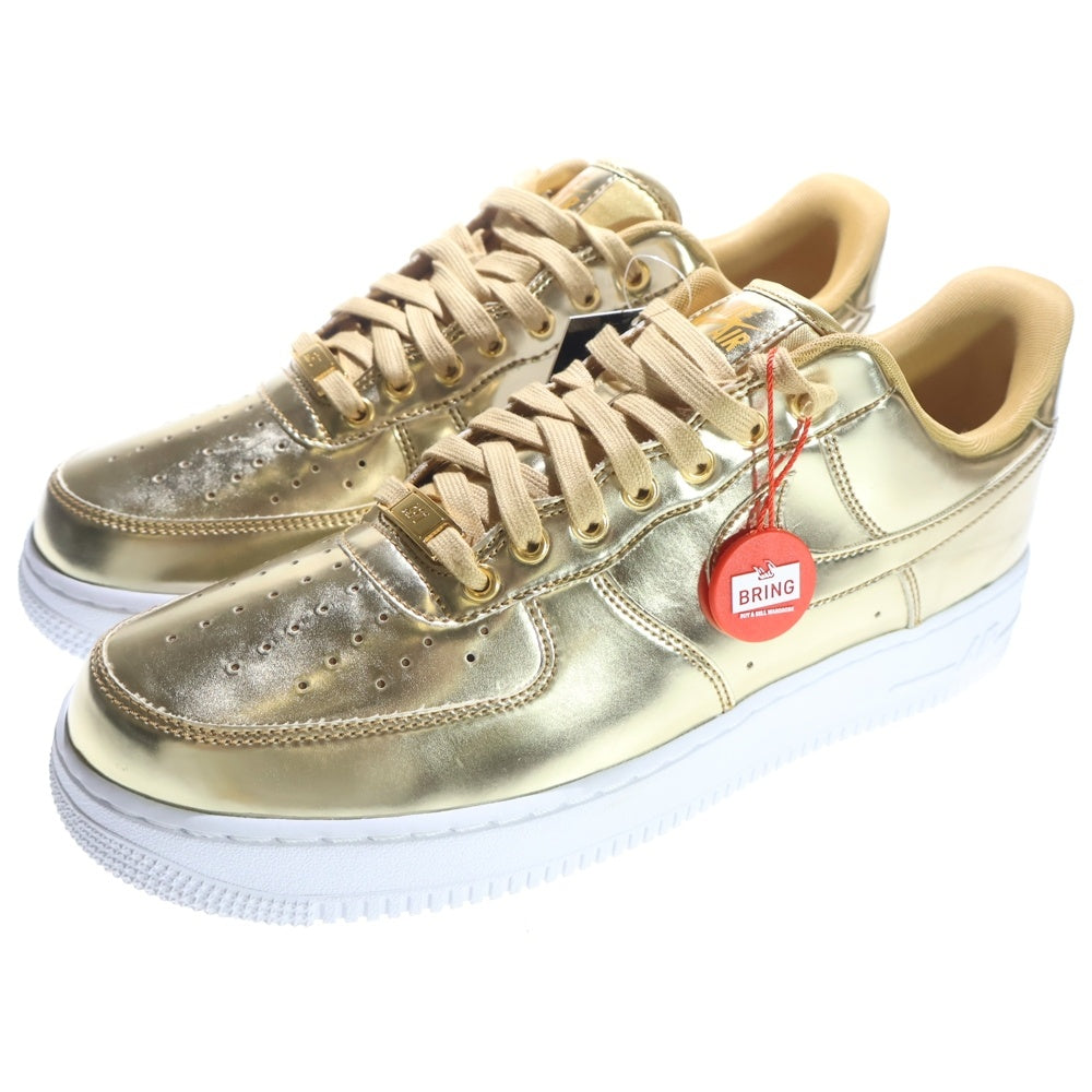 NIKE(ナイキ) WMNS AIR FORCE 1 SP CQ6566-700 エアフォース1 ローカットスニーカー ゴールド US11.5/28.5cm