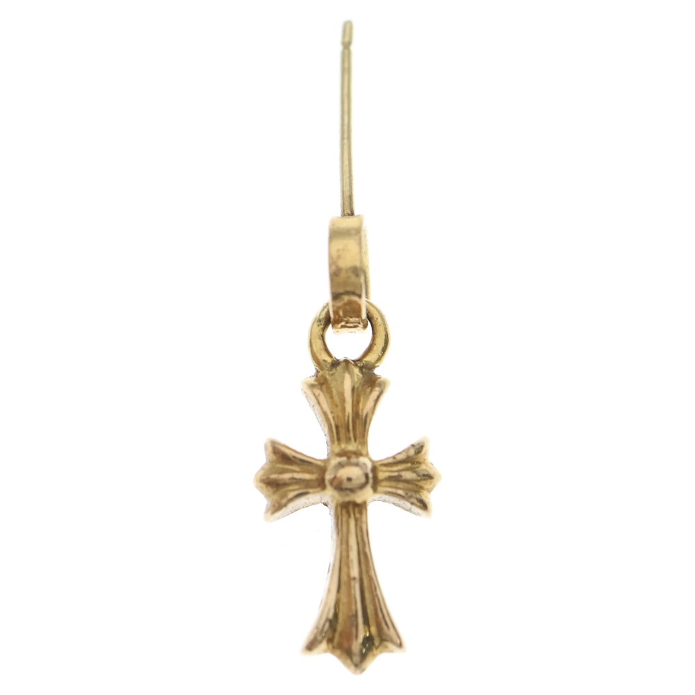 CHROME HEARTS(クロムハーツ) 22K BBY F PPRCHN A/DIA 22Kベイビーファット アフターダイヤ ピアス ゴールド