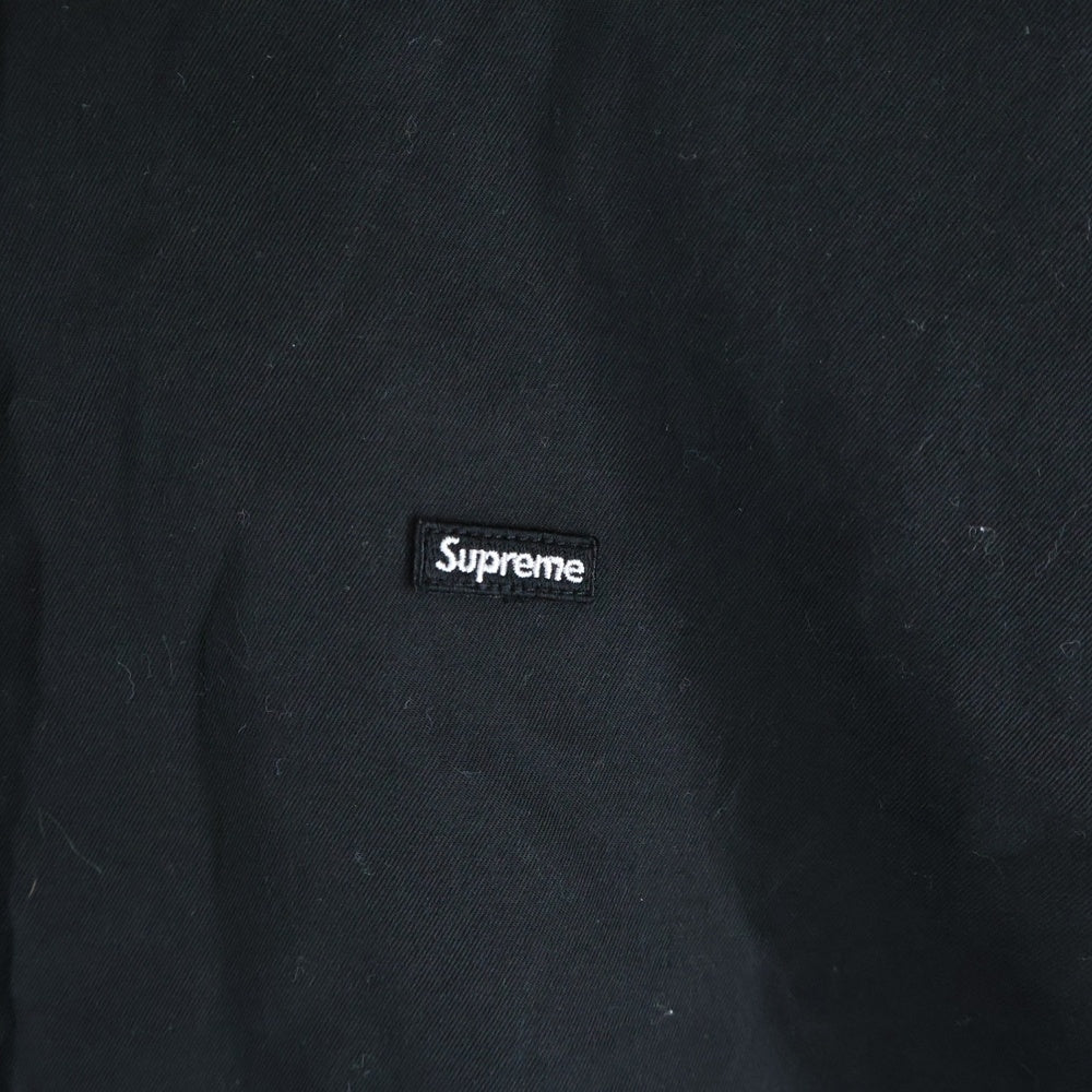 SUPREME(シュプリーム) 23AW Small Box Logo Shirt スモールボックスロゴ 長袖シャツ ブラック
