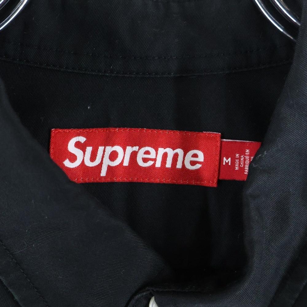 SUPREME(シュプリーム) 23AW Small Box Logo Shirt スモールボックスロゴ 長袖シャツ ブラック
