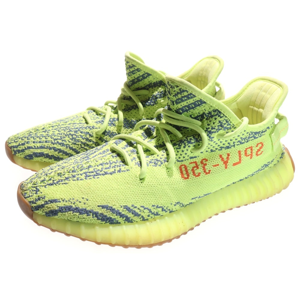 adidas(アディダス) YEEZY BOOST 350 V2 SEMIFROZEN B37572 イージーブースト セミフローズン ローカットスニーカー イエロー US8.5/26.5cm