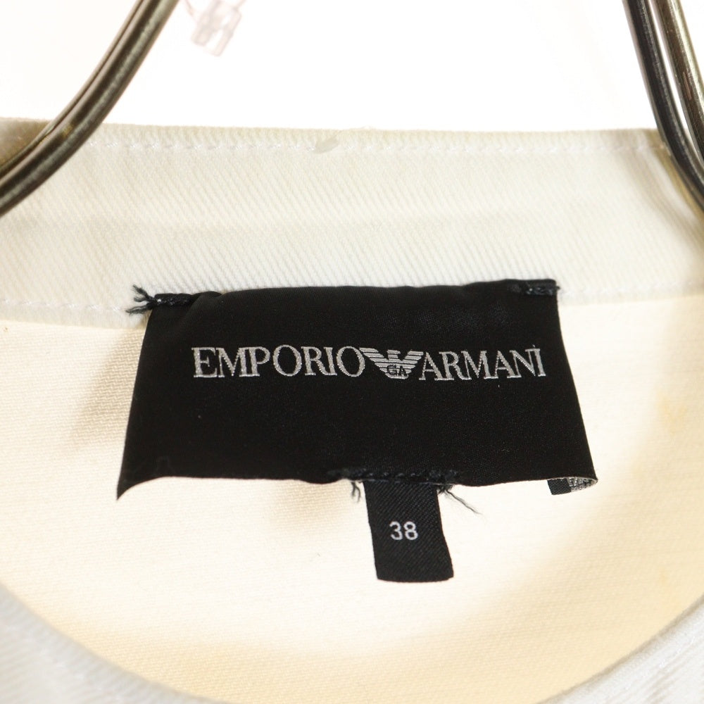 EMPORIO ARMANI(エンポリオアルマーニ) Gジャン デニムジャケット フレアスリーブ 3H2B89 2N3RZ ホワイト レディース